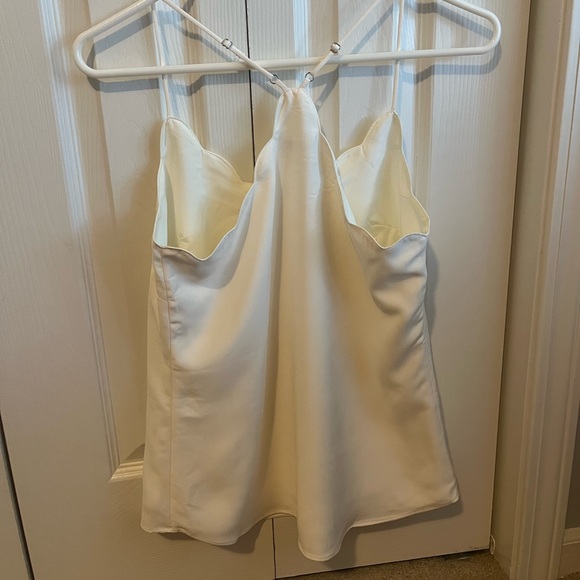NWT J. Crew Scalloped Tank - Picture 3 of 3